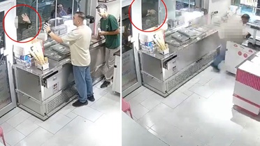 Önce cep telefonundaki kişiye el salladı, sonra tabancayla öldürdü
