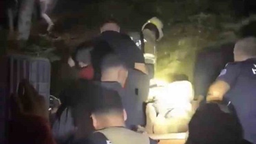 Bursa'da Yamaca Düşen Vatandaş Kurtarıldı