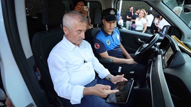 Tahmazoğlu, kamera ve dron destekli park denetimine katıldı