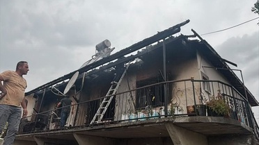 Yeşilyurt'ta Ev Yangını