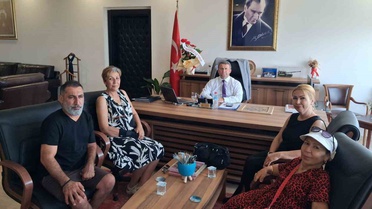 Engelli Derneğinden Kaymakam'a Ziyaret