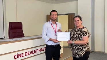 Çine Hastanesi'nde Emzirme Eğitimi