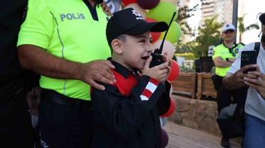 Ünal'ın Polis Olma Hayali Gerçekleşti
