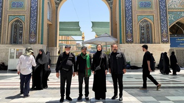 Esma Ersin, Erbain merasimleri için Irak'ta