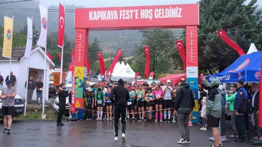 Bafra'da Dağ Koşusu Heyecanı