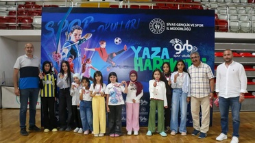 Kur'an Kursu Öğrencilerinden Spor Festivali