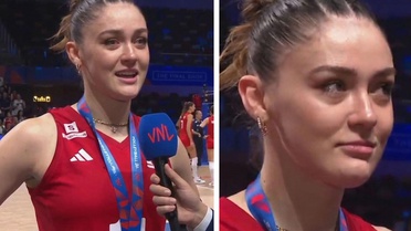 Maç sırasında gözleri dolan Zehra Güneş bunun sebebini açıkladı