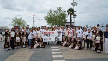 Samsun’da Lozan’ın 103. yılında Ata’ya Saygı Koşusu düzenlendi