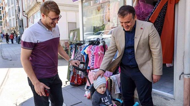 Vali Sözer, Bozüyük'te Esnafla Buluştu