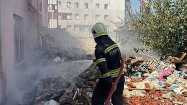 Muğla’nın Menteşe ilçesinde korkutan yangın