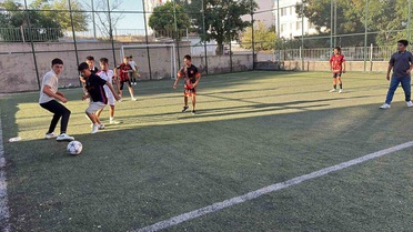 Besni'de Yaz Kur'an Kursları İçin Futbol Turnuvası