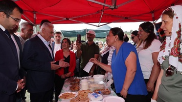 Binali Yıldırım Orçul Festivali'nde Vatandaşlarla Buluştu