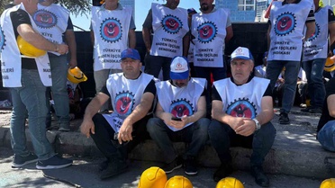 Doruk Madencilik İşçileri Eylemde