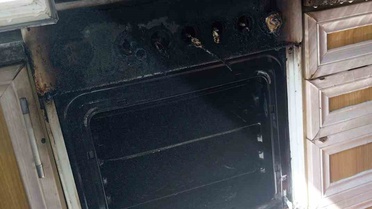 Elektrik prizinden çıkan yangın korkuttu