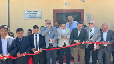 Küçükdurduran Köyü’nde dayanışmanın eseri Taziye Evi hizmete açıldı
