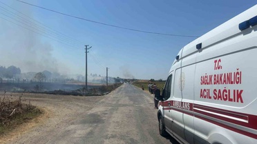 Lüleburgaz'da Yangın Kontrol Altına Alındı