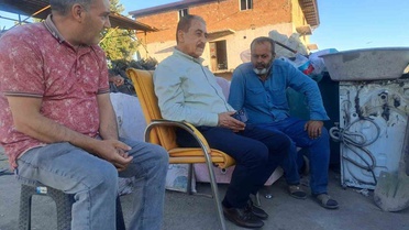 Başkan Keskin, Yangın Mağduru Esnafı Ziyaret Etti