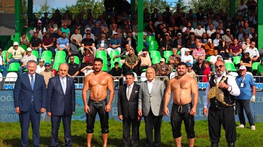 Erkan Taş, Yağlı Güreş Festivalinde Başpehlivan Oldu