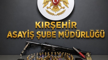 Kırşehir'de Uyuşturucu ve Silah Operasyonu