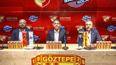Sarıyer Kola, Göztepe Spor Kulübü’nün Yeni Sponsoru Oldu