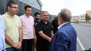Başkan Yalçın’dan Kalpaklıoğlu ailesine teşekkür
