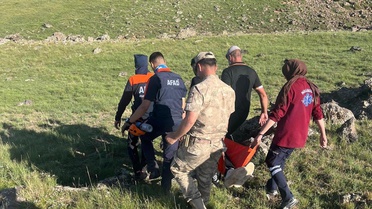 Tendürek'te Vatandaşa Zorlu Kurtarma