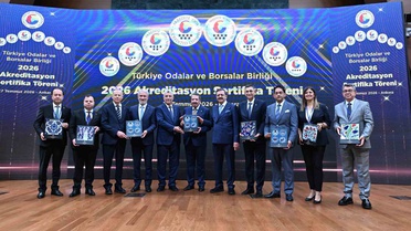 TOBB 2026 Akreditasyon Sertifikaları Verildi