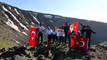Ağrı Dağı'nın kuzeydoğu rotası doğaseverleri ağırlıyor