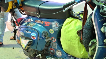Baba-Oğul Dünyayı Moto ile Geziyor