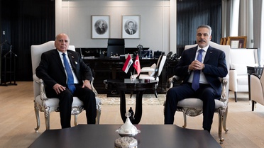 Hakan Fidan ve Fuad Hüseyin Ankara'da Görüştü