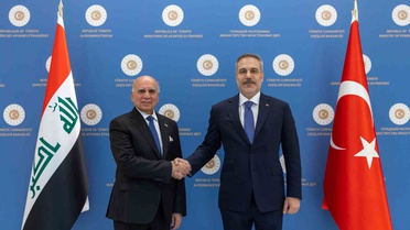 Hakan Fidan ve Fuad Hüseyin Ankara'da Buluştu