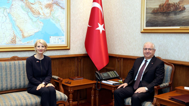 Bakan Güler, Büyükelçi Morris'i Kabul Etti