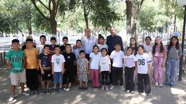 İncirliova’da Kur’an kursu öğrencileri Kültür Park’ta ağırlandı