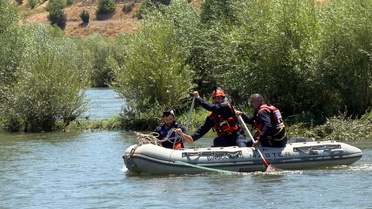 Murat Nehri'nde Mahsur Kalan Kişi Kurtarıldı