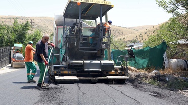 Çankaya’da kırsal yollara asfalt seferberliği