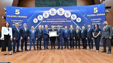 Çarşamba Ticaret Borsası’na 5 Yıldızlı Statü