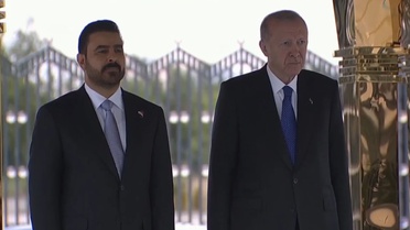 Erdoğan, Irak Başbakanı Zeydi'yi resmi törenle karşıladı