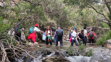 Trabzonlu doğaseverler Yılanlı Kanyon'u keşfetti