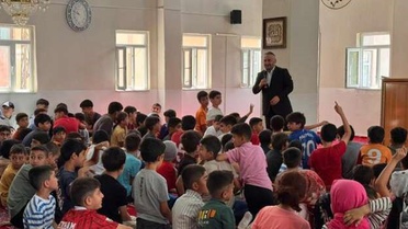 Müftü Okuş, Yaz Kur'an Kursu Öğrencilerine Peygamberin Aile Hayatını Anlattı
