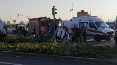 Kayseri'de Trafik Kazası: 4 Yaralı
