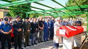 Kıbrıs Gazisi Mustafa Kır, askeri törenle uğurlandı
