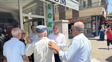Başkan Önal Esnaf Ziyaretinde