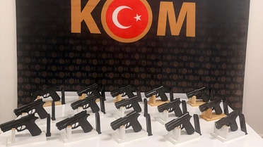 Artuklu'da 18 Ruhsatsız Tabanca Ele Ge geçti