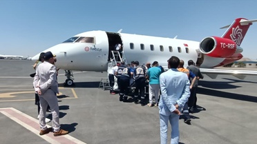 Mısır'daki Trafik Kazası Sonrası 3 Türk Hava Ambulansıyla Türkiye'ye Getirildi