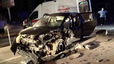 Osmaniye’de 3 aracın karıştığı zincirleme kaza: 5 yaralı