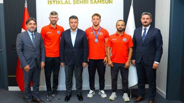 Başkan Doğan’dan Avrupa ikincisi milli sporcuya kutlama