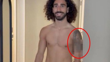 Sakın eşi görmesin! Cucurella'nın koluna dövmesini yaptırdığı isim bomba