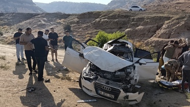 Şırnak'ta Otomobil Şarampole Devrildi: 4 Yaralı