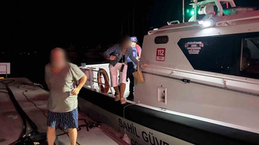 Marmaris'te Ticari Teknede Rahatsızlanan Vatandaşa Yardım