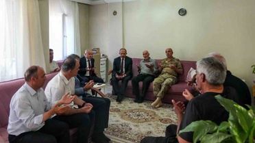 Vali Taşyapan'dan Taziye Ziyareti